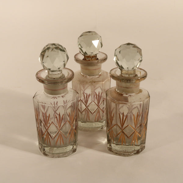 Old Glass Scent Bottle From Lucknow - 19thC