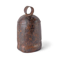 Large Iron Indian Cow Bell From Rajasthan