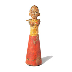 Original Painted Gangaur Figure - 19thC Original Painted Gangaur Figure - 19thC