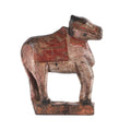 Painted Indian Nandi Bull Figurine From Rajasthan - Ca 1920