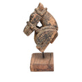Painted Wooden Horse Head Carving From Rajasthan - 19thC