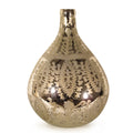 Silvered Glass Flask with Antique Finish