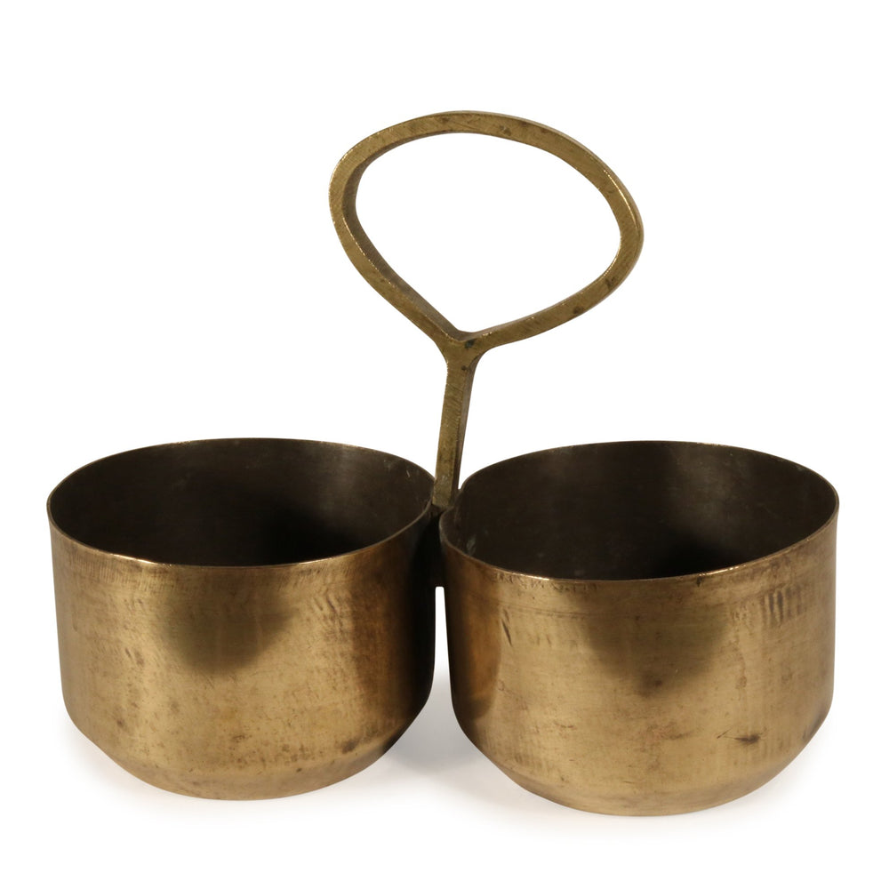 Vintage Brass Tiffin Carrier from Rajasthan | Indigo Oriental Antiques