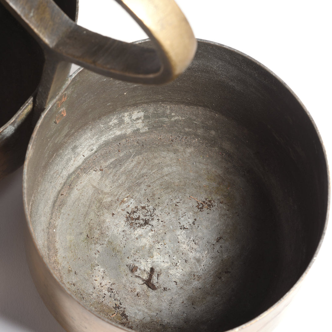 Vintage Brass Indian Tiffin Carrier from Rajasthan | Indigo Oriental Antiques