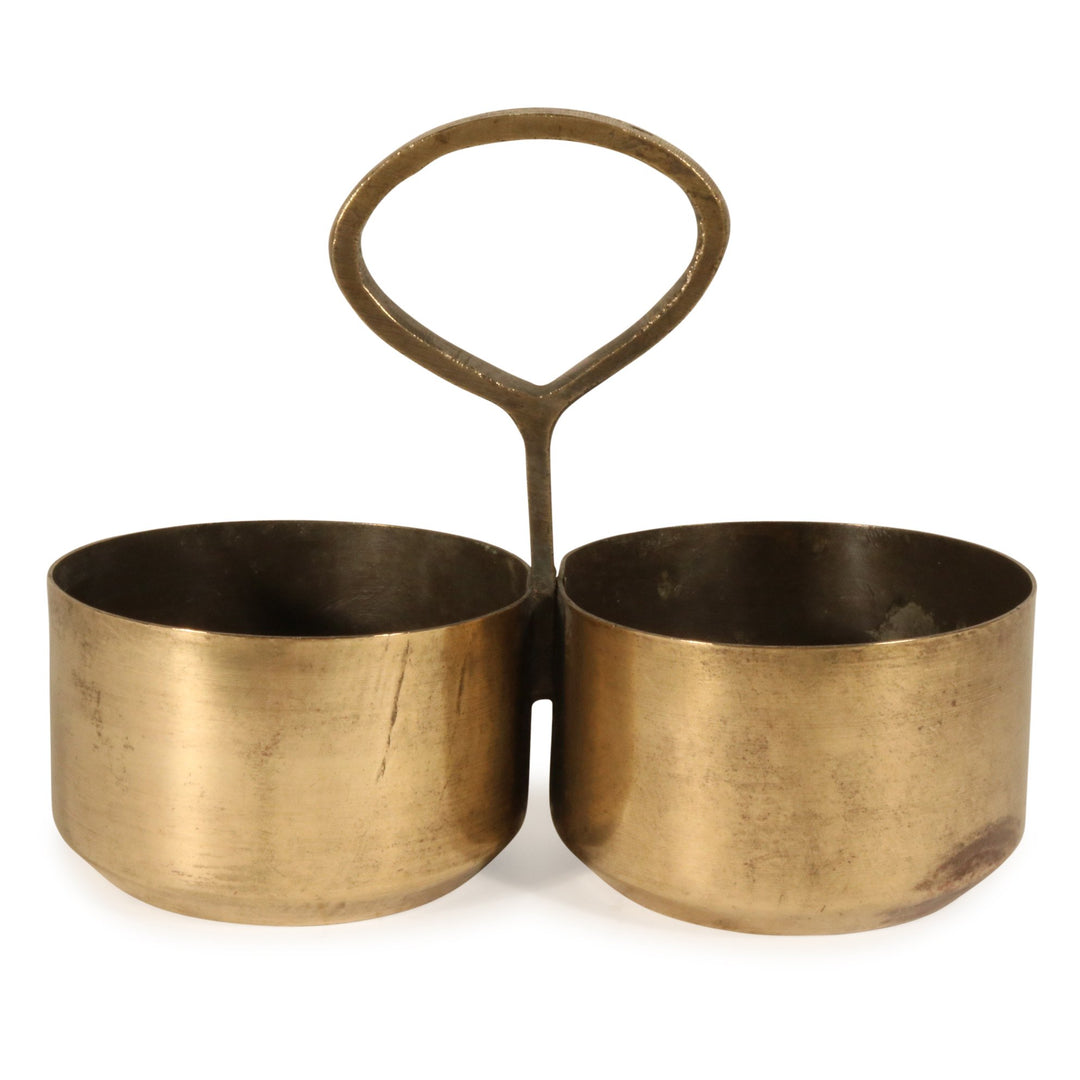 Vintage Brass Tiffin Carrier from Rajasthan | Indigo Oriental Antiques