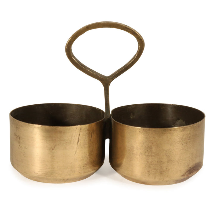 Vintage Brass Tiffin Carrier from Rajasthan | Indigo Oriental Antiques