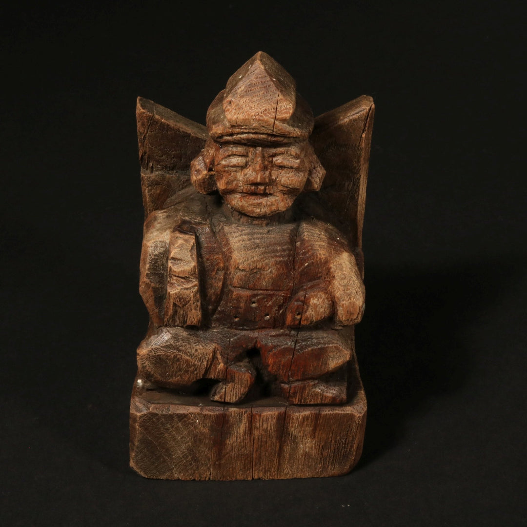 Carved Wooden Figure Ca 1930 | Indigo Oriental Antiques