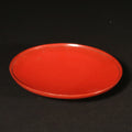 Red Lacquer Plate Ca. 1930