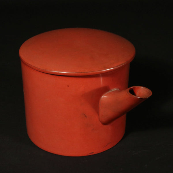 Red Lacquer Sake Pouring Vessel Ca.1930