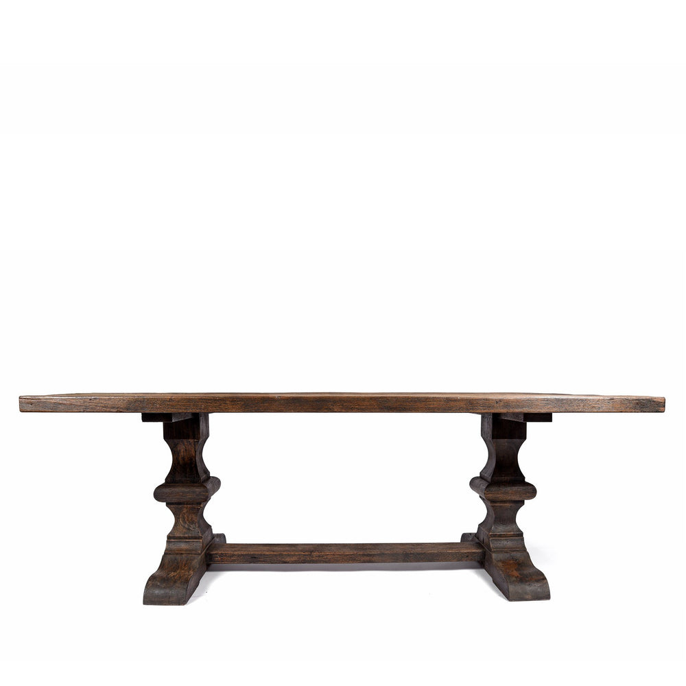 6- 8 Seater Refectory Dining Table - Reclaimed Teakwood | Indigo Oriental Antiques