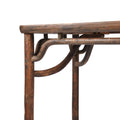 Red Elm Dining Table From Hebei - 19thC