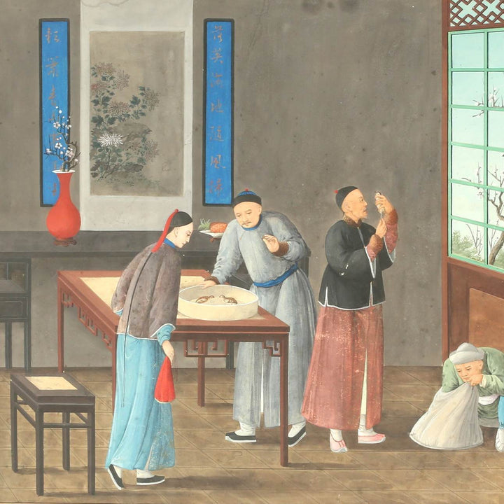 Red Elm Dining Table From Hebei - 19thC | Indigo Antiques