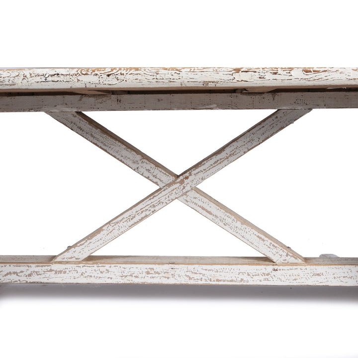 White Painted Dining Table | Indigo Oriental Antiques