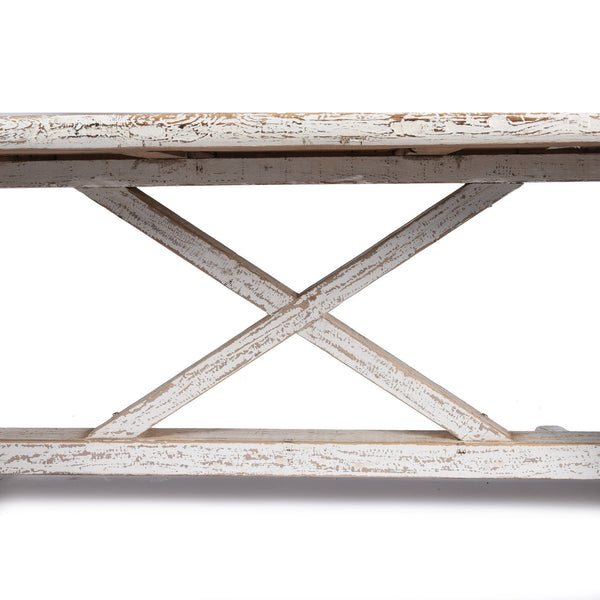 White Painted Dining Table