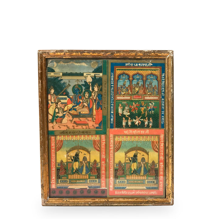 Framed Cotton Prints | Indigo Oriental Antiques