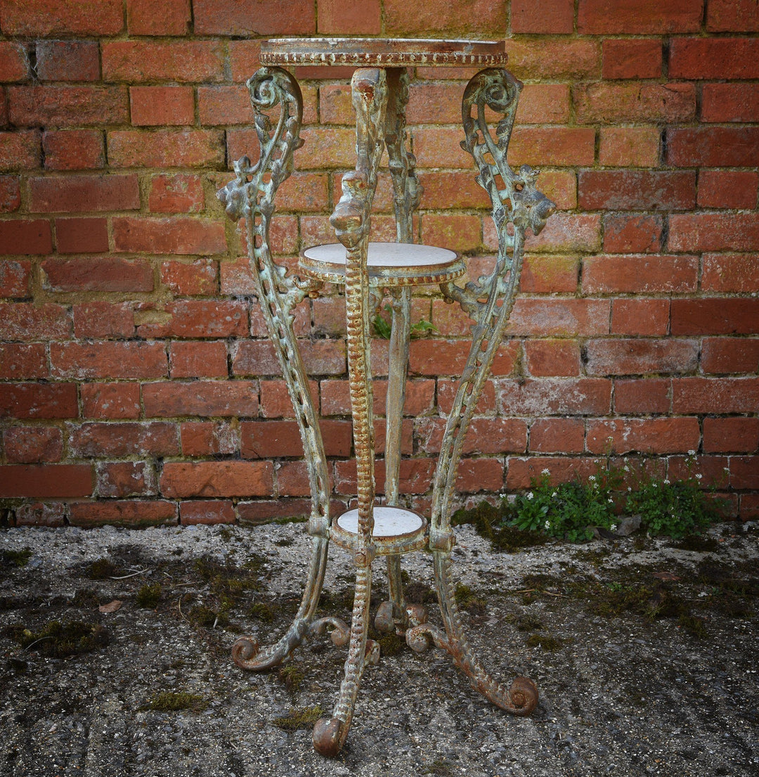 Cast Iron 3 Tier Plant Stand | Indigo Oriental Antiques