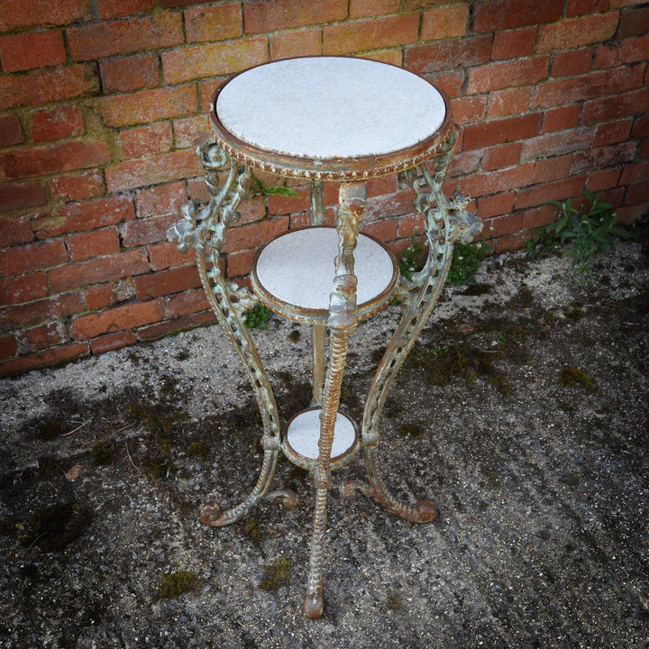 Cast Iron 3 Tier Plant Stand | Indigo Oriental Antiques