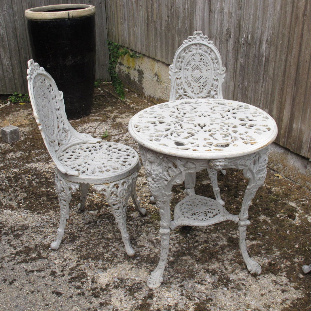 Cast Iron Garden Chair | Indigo Oriental Antiques