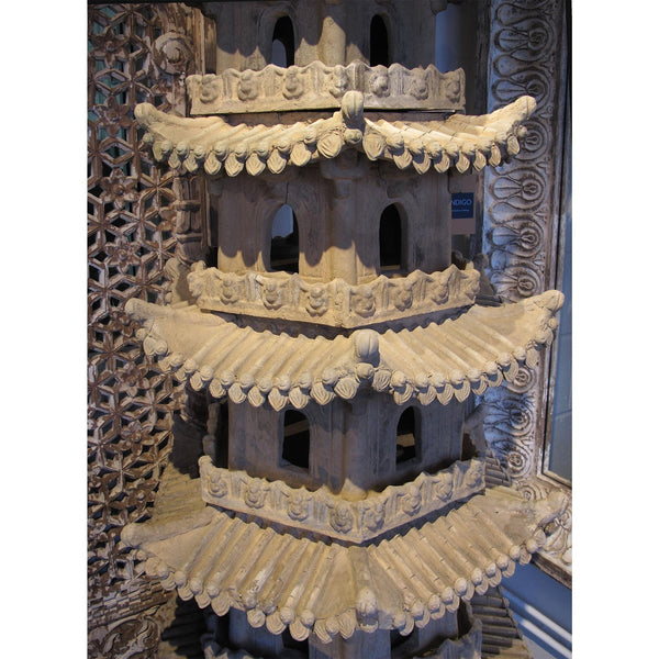 Chinese Pagoda - Terracotta - Circa 100 Yrs Old