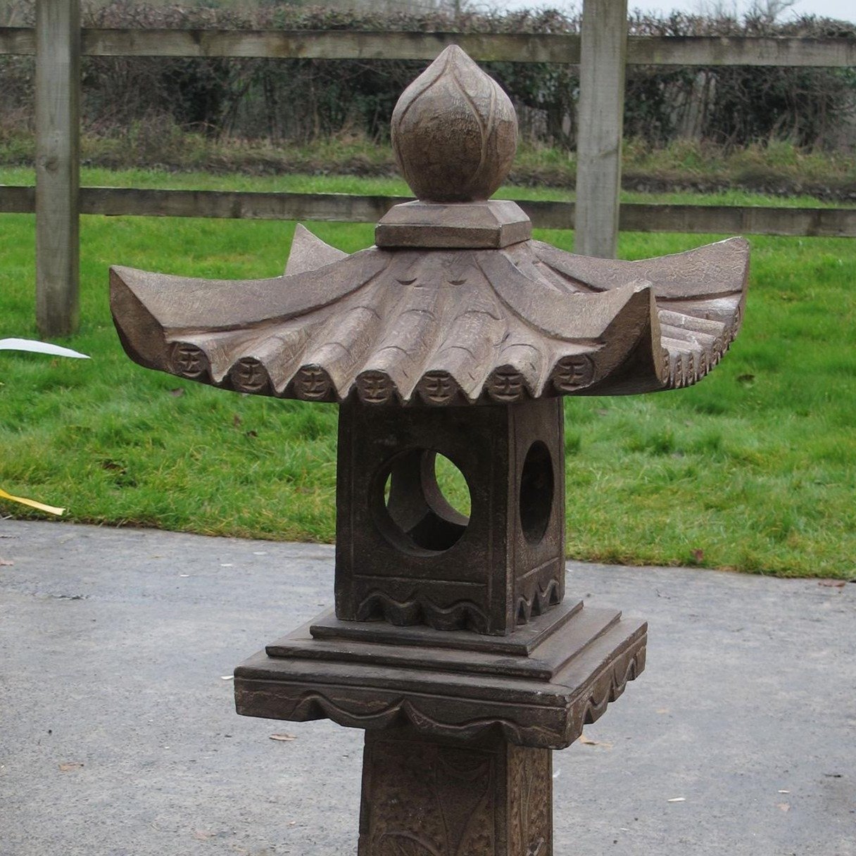 Ishi Doro - Japanese Stone Snow Lantern | Indigo Antiques