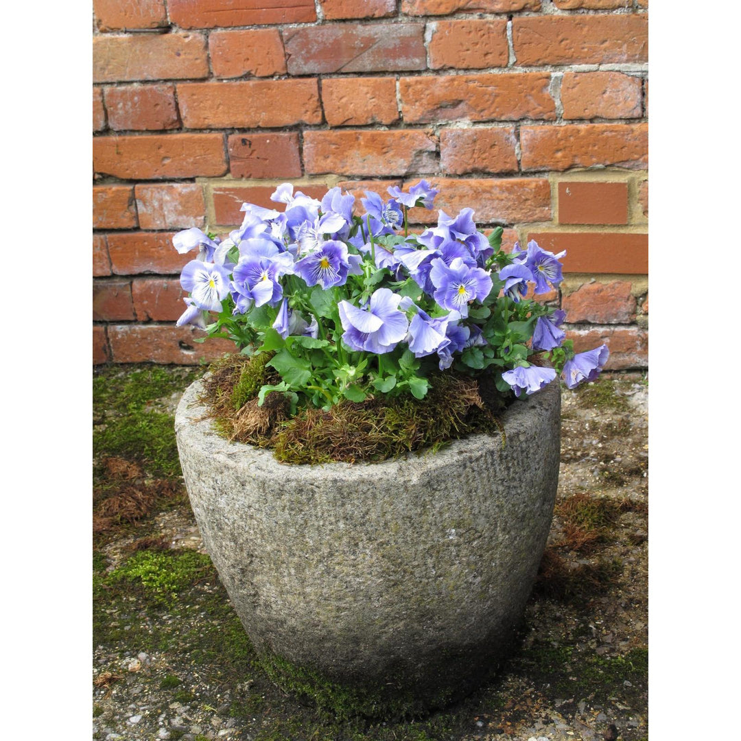 Old Granite Planter from Kerala - Early 20thC | Indigo Oriental Antiques