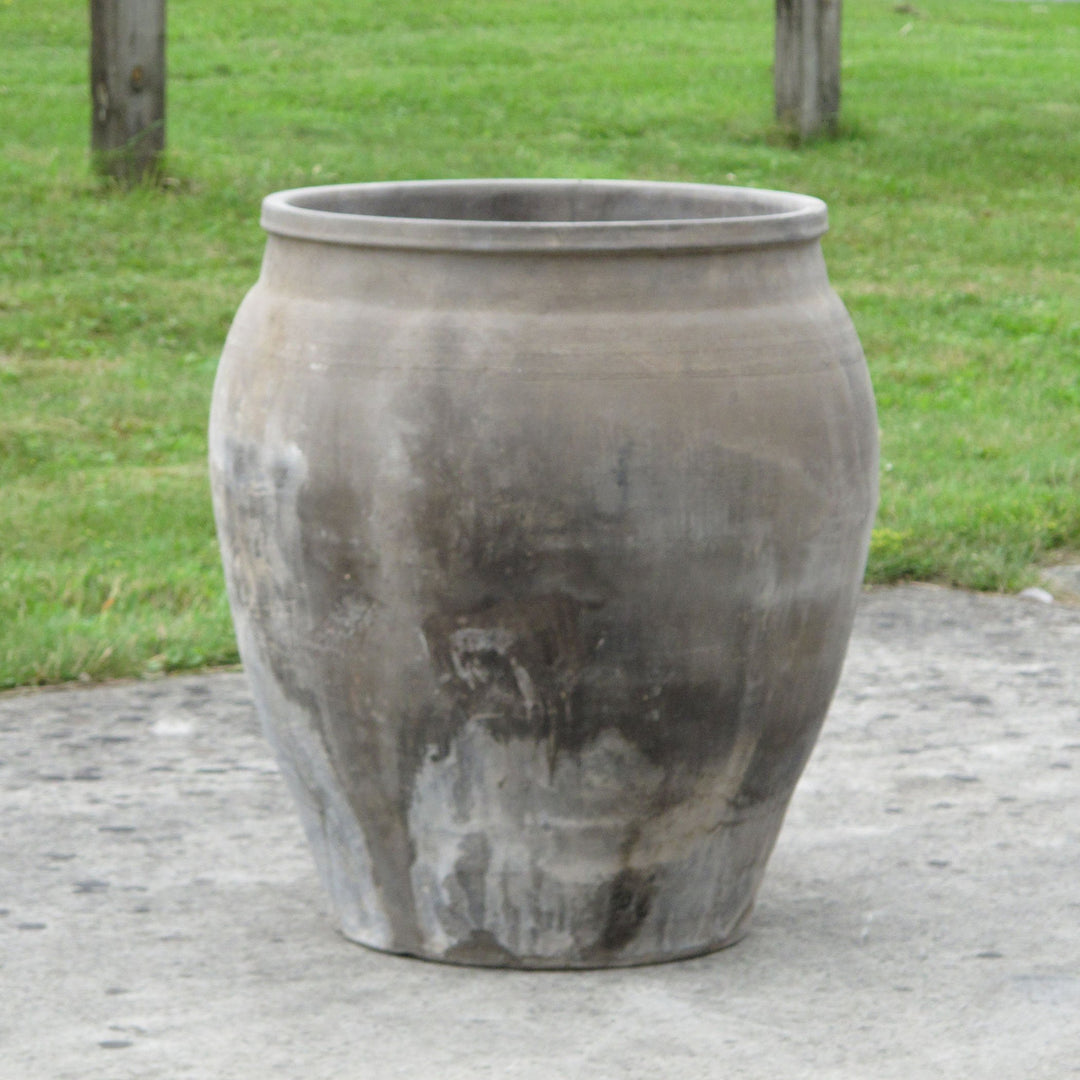 Old Terracotta  Rice Jar From Northern China | Indigo Oriental Antiques