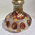 Bohemian Cut Glass Flask - 19th Century