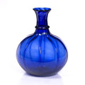 Mughal Blue Glass Flask Hookah Base - 18thC