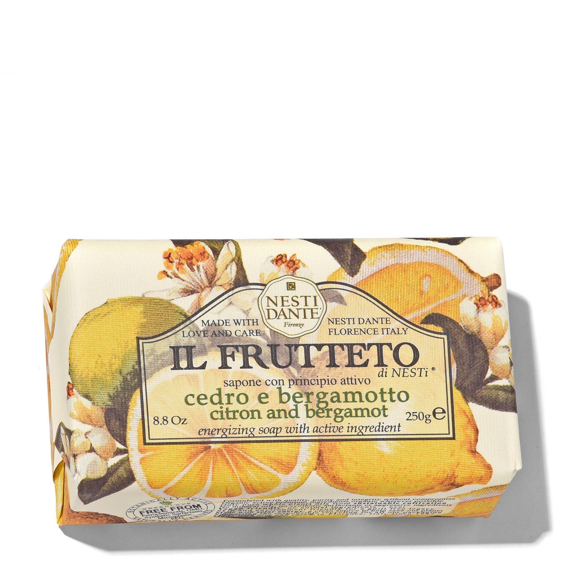 Nesti Dante Citron & Bergamot Natural Italian Soap | Indigo Antiques