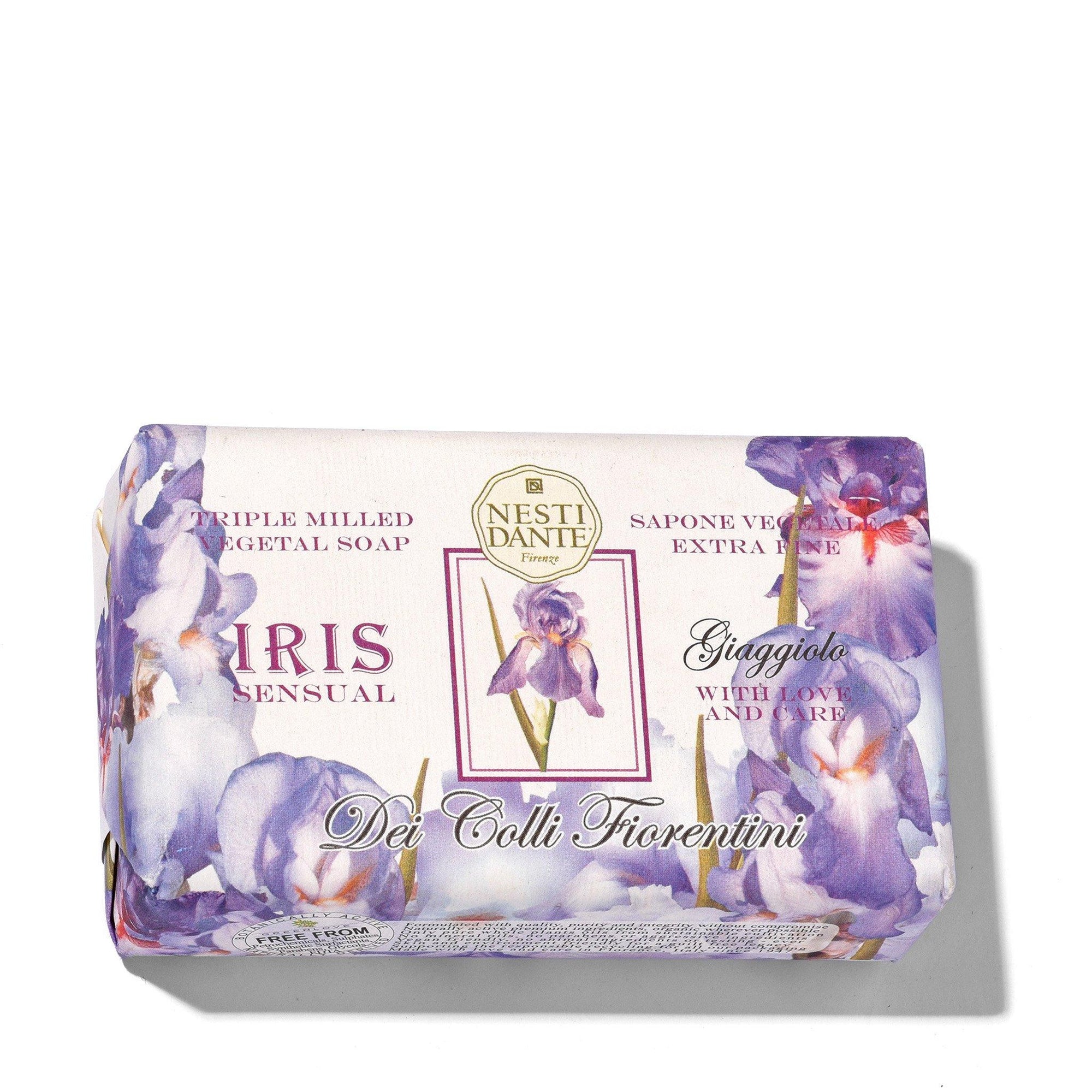 Nesti Dante Iris Natural Italian Soap - WxDxH - 837524000144