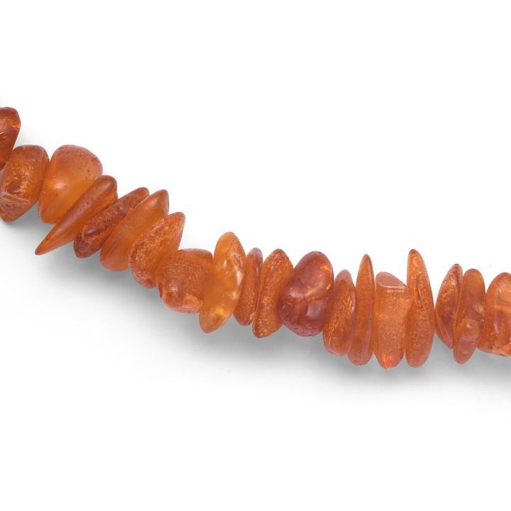 Baltic Amber Bead Necklace with Silver clasp | Indigo Oriental Antiques