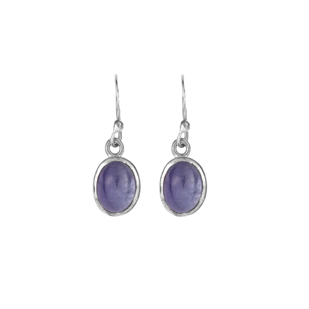 Labradorite And Silver Earrings