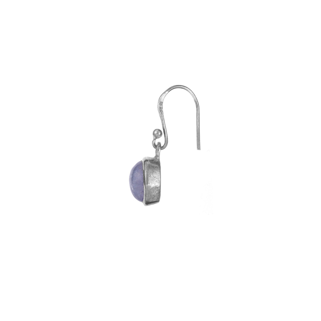 Labradorite And Silver Earrings