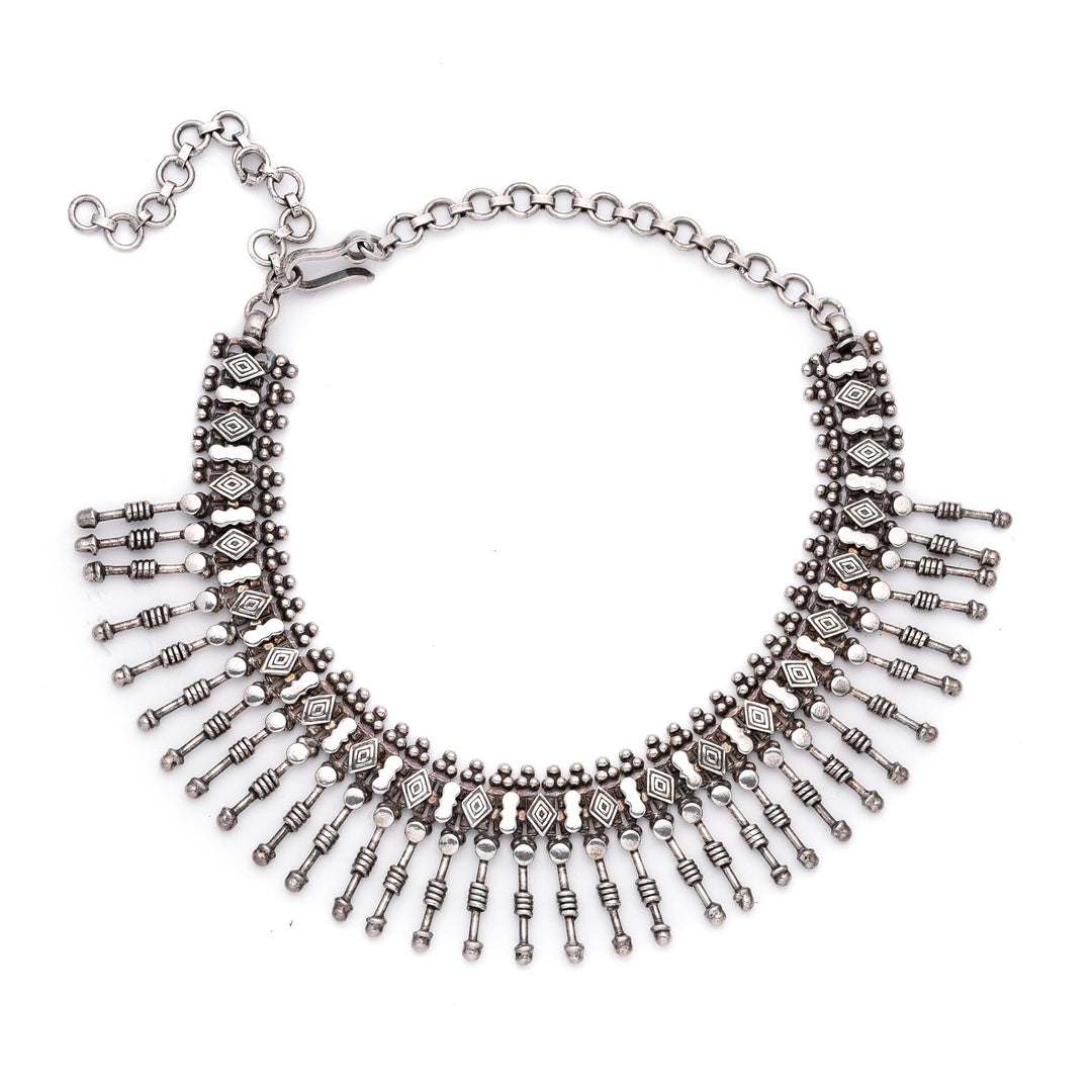 Tribal Necklace From Rajasthan | Indigo Oriental Antiques