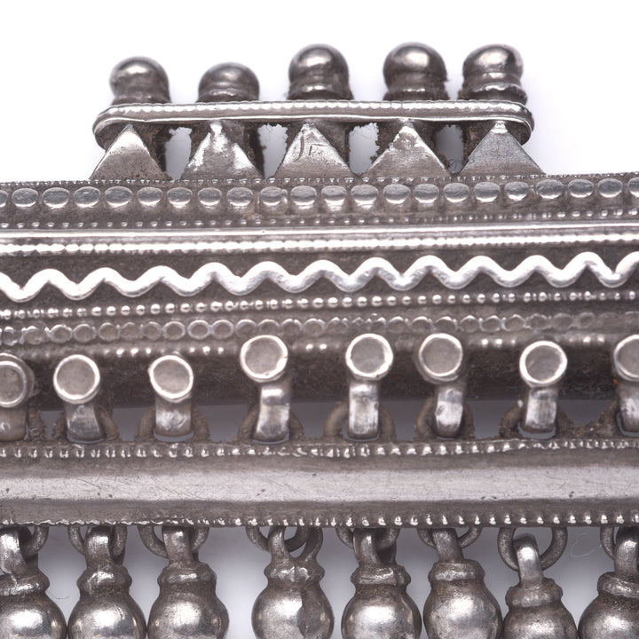 Old Tribal Silver Amulet - from Rajasthan | Indigo Oriental Antiques