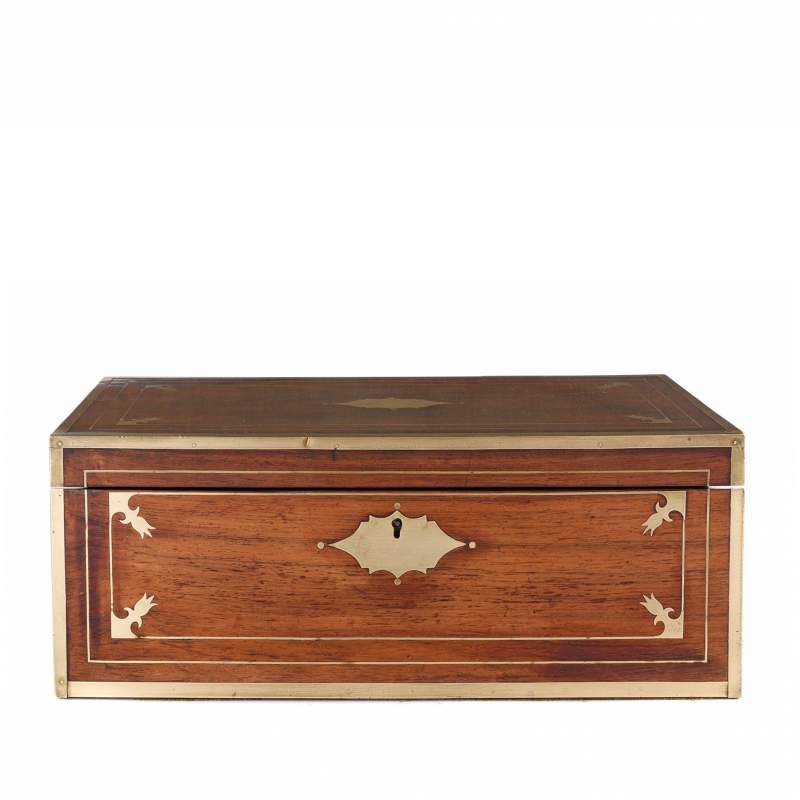 Anglo Indian Rosewood Writing Slope - 19thC | Indigo Antiques