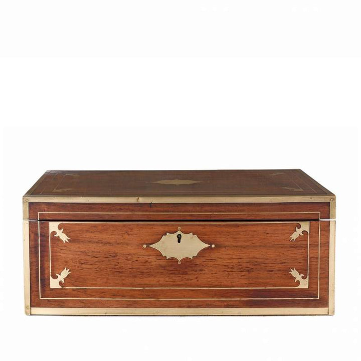 Anglo Indian Rosewood Writing Slope - 19thC | Indigo Antiques