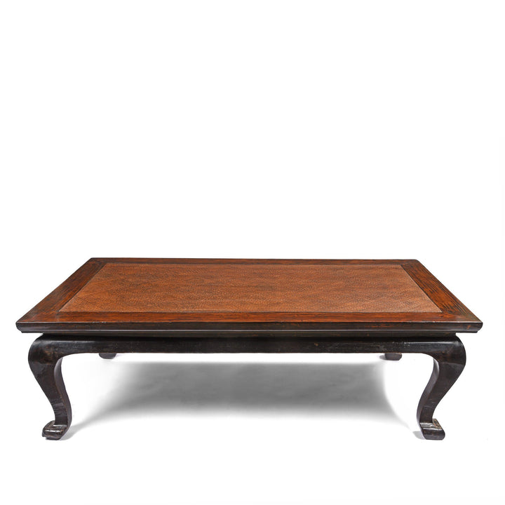 Chinese Coffee Table With Rattan Top - 19thC | Indigo Antiques