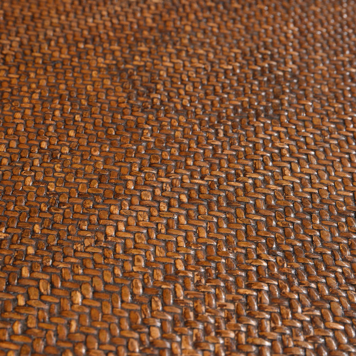 Rattan Detail From Chinese Coffee Table With Rattan Top - 19thC | Indigo Antiques
