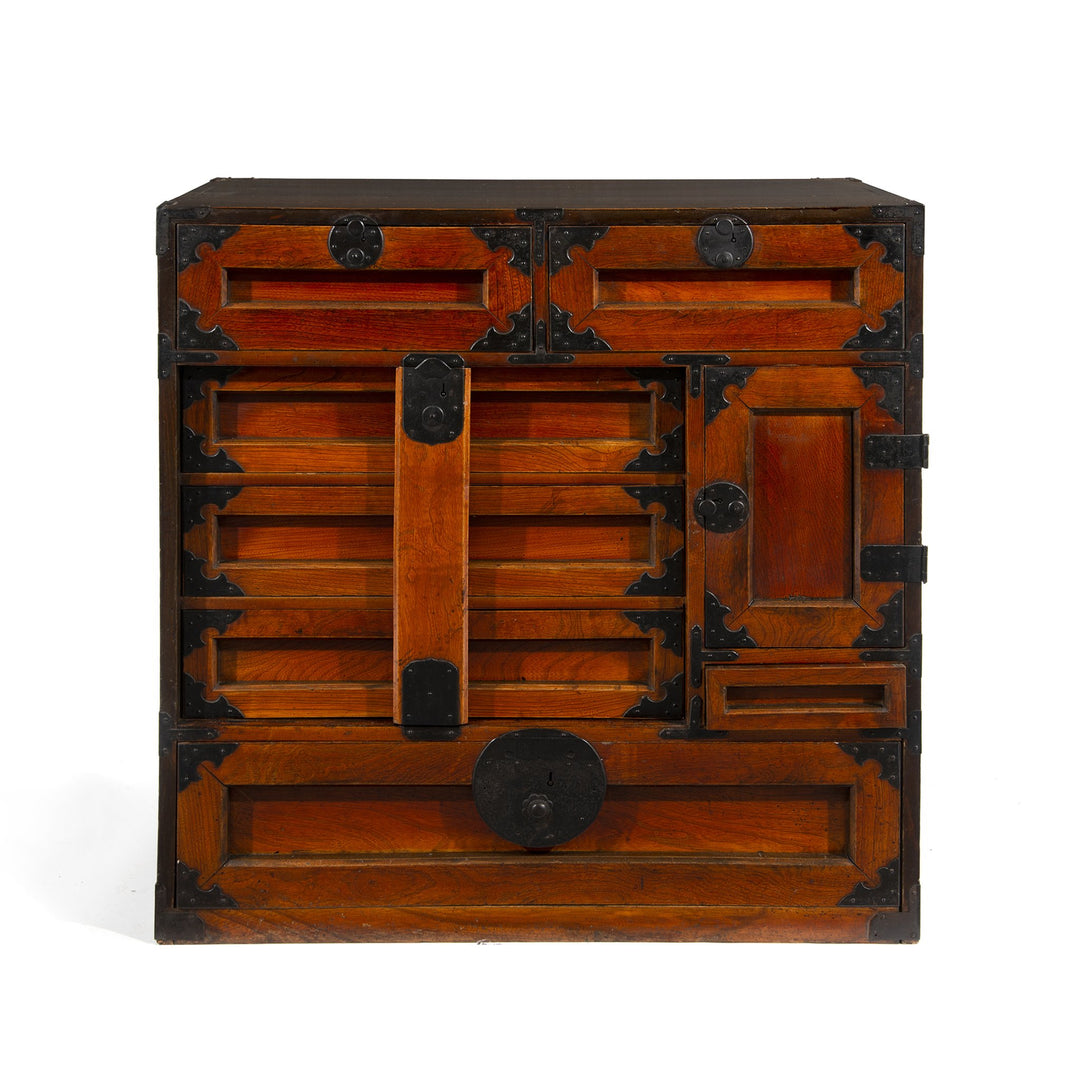 Bo Dansu From Japan Late Meiji Period - 69.5 x 38 x 71.5 (WxDxH cms) - M376V2