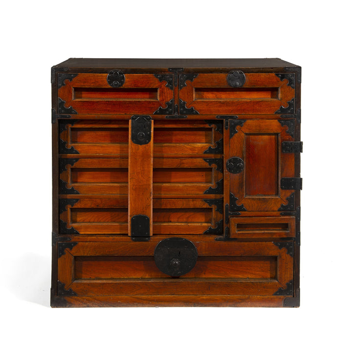 Bo Dansu From Japan Late Meiji Period - 69.5 x 38 x 71.5 (WxDxH cms) - M376V2