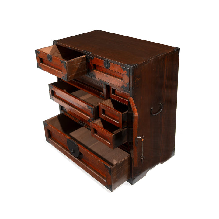 Bo Dansu From Japan Late Meiji Period - 69.5 x 38 x 71.5 (WxDxH cms) - M376V1