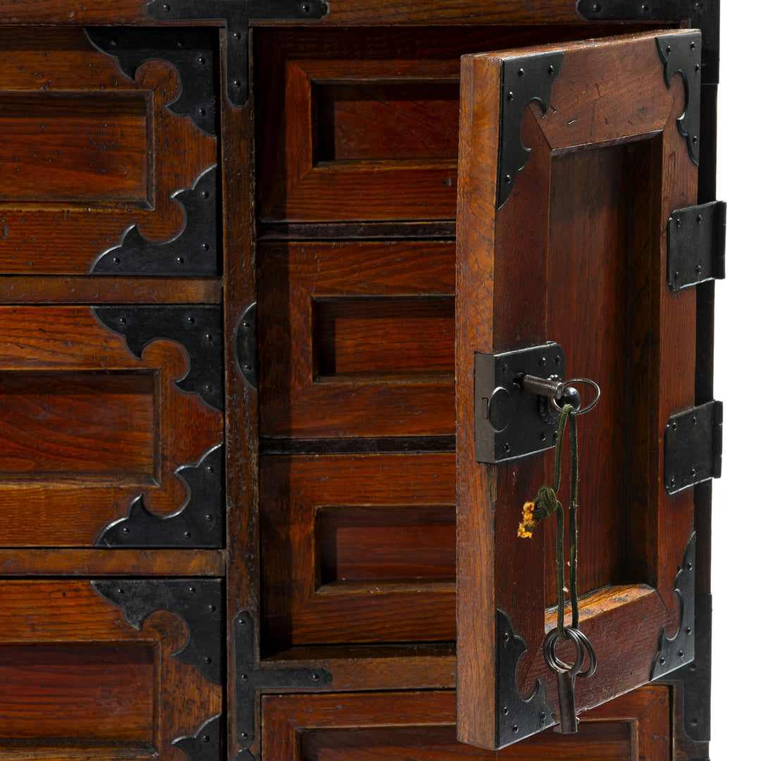 Bo Dansu From Japan Late Meiji Period - 69.5 x 38 x 71.5 (WxDxH cms) - M376V1