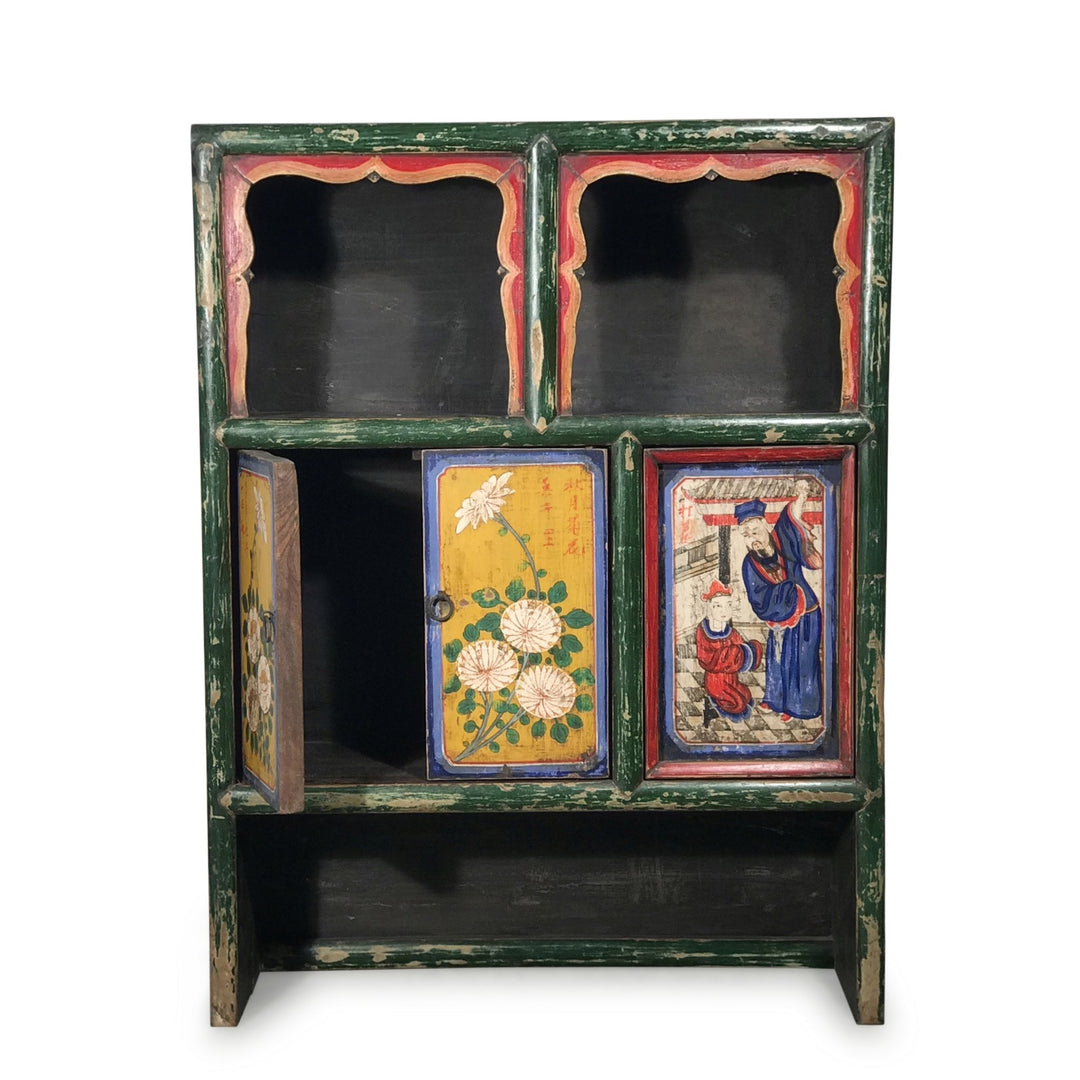 Painted Mongolian Cabinet - 19thC | Indigo Oriental Antiques