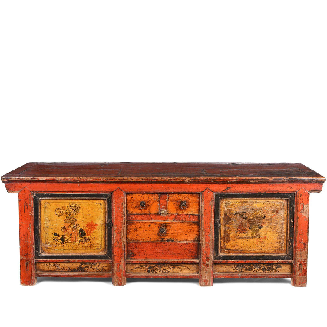 Painted Sideboard From Gansu Province - 19thC | Indigo Antiques