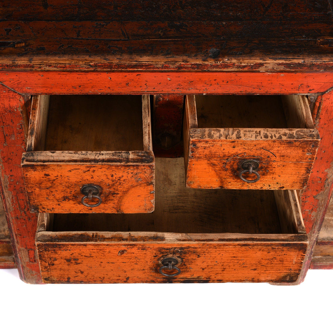Painted Sideboard From Gansu Province - 19thC | Indigo Antiques