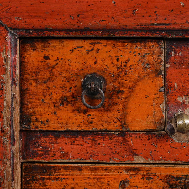 Painted Sideboard From Gansu Province - 19thC | Indigo Antiques