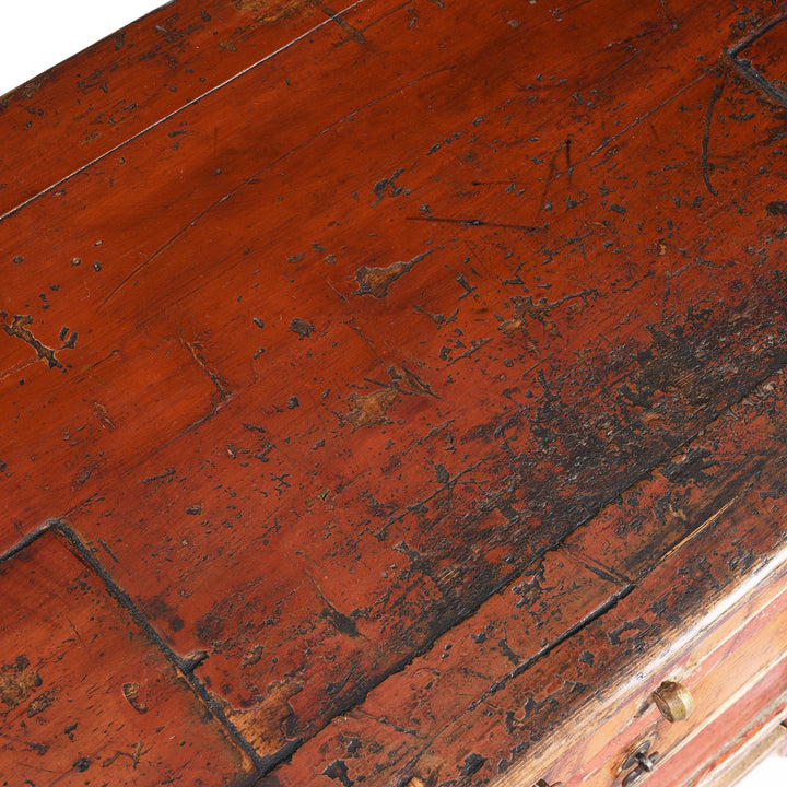 Painted Sideboard From Gansu Province - 19thC | Indigo Antiques