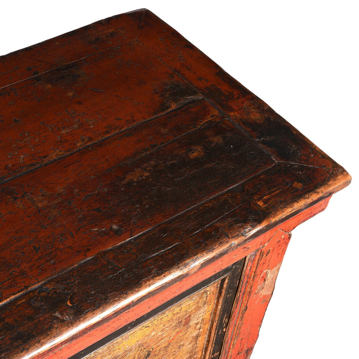 Painted Sideboard From Gansu Province - 19thC | Indigo Antiques