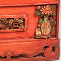 Red Lacquer Cabinet from Shanxi, China - 19thC